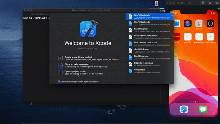 create emulator of mac os x to code apple app